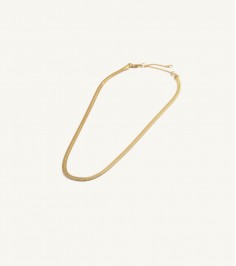 Gold Tone Delicate Snake Chain